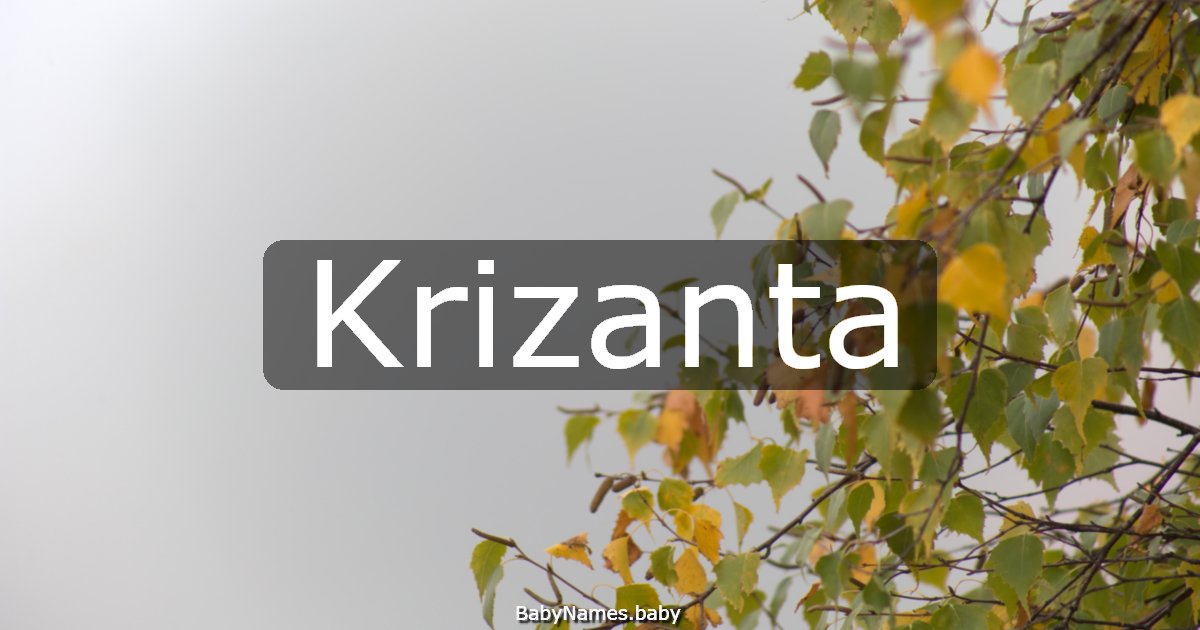 Krizanta