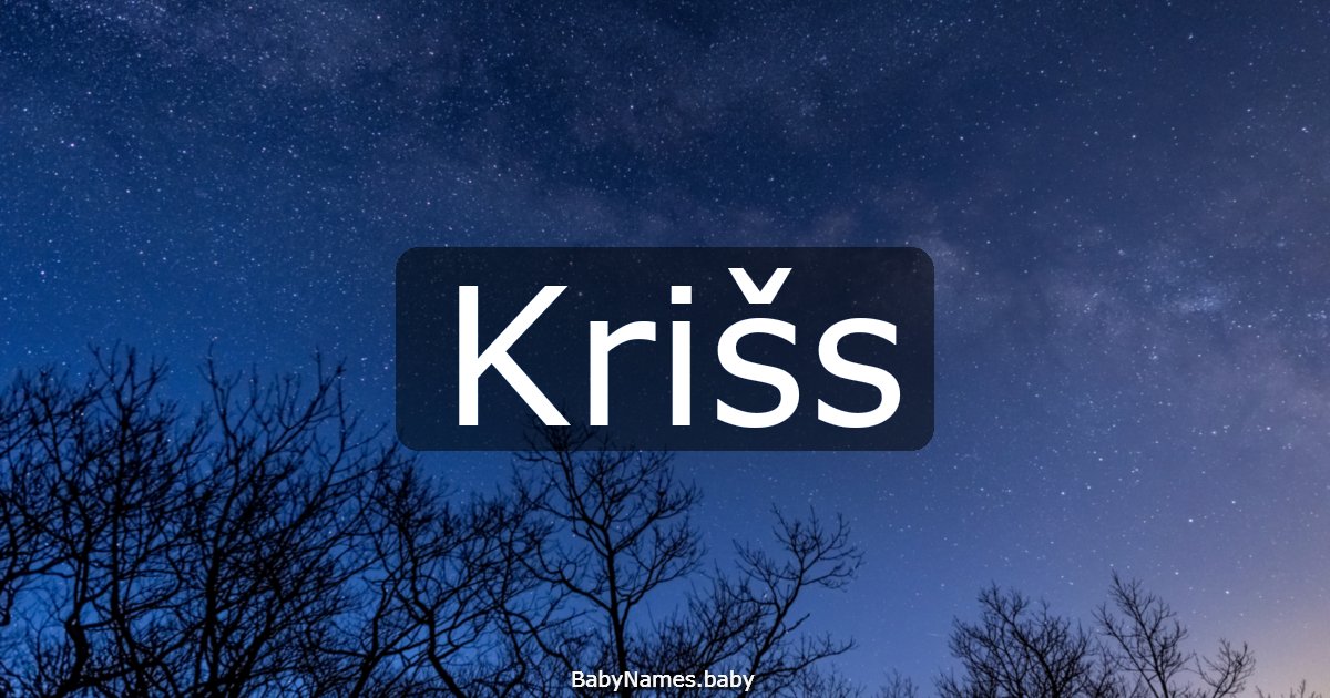 Krišs