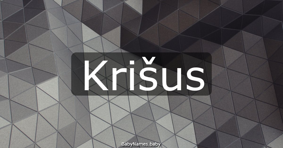 Krišus