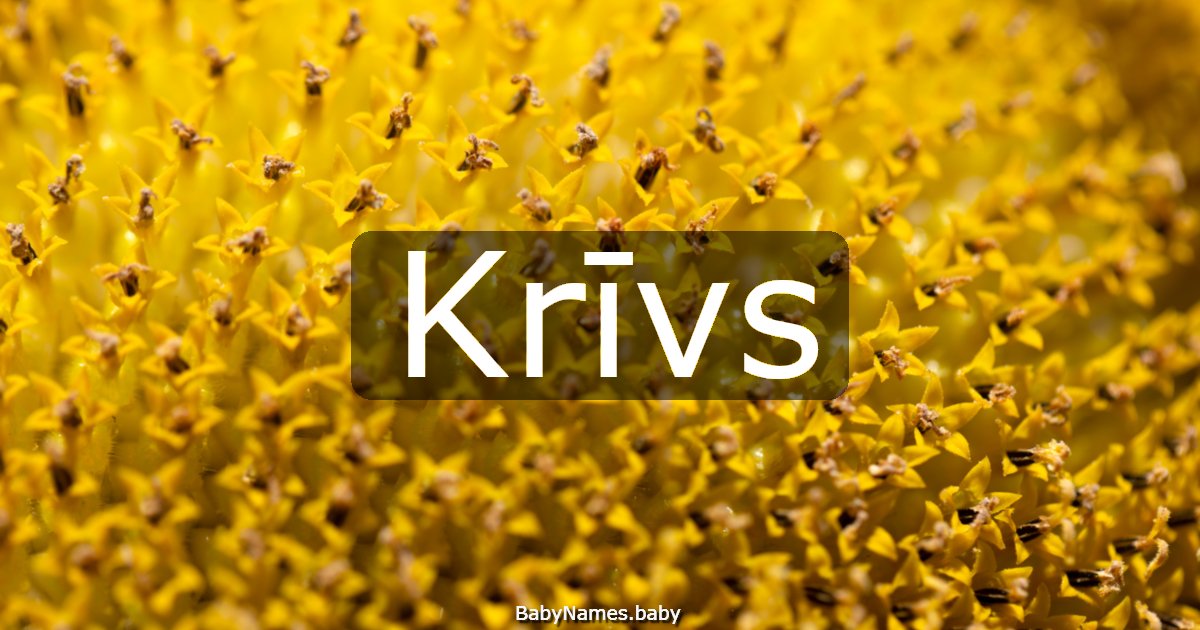 Krīvs