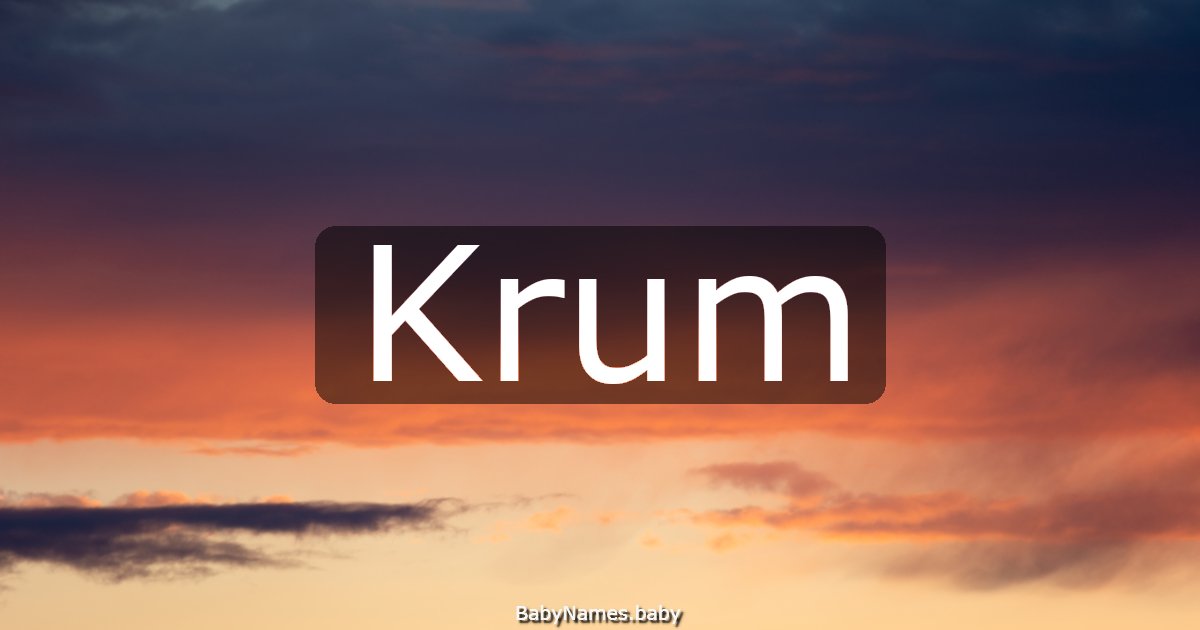 Krum