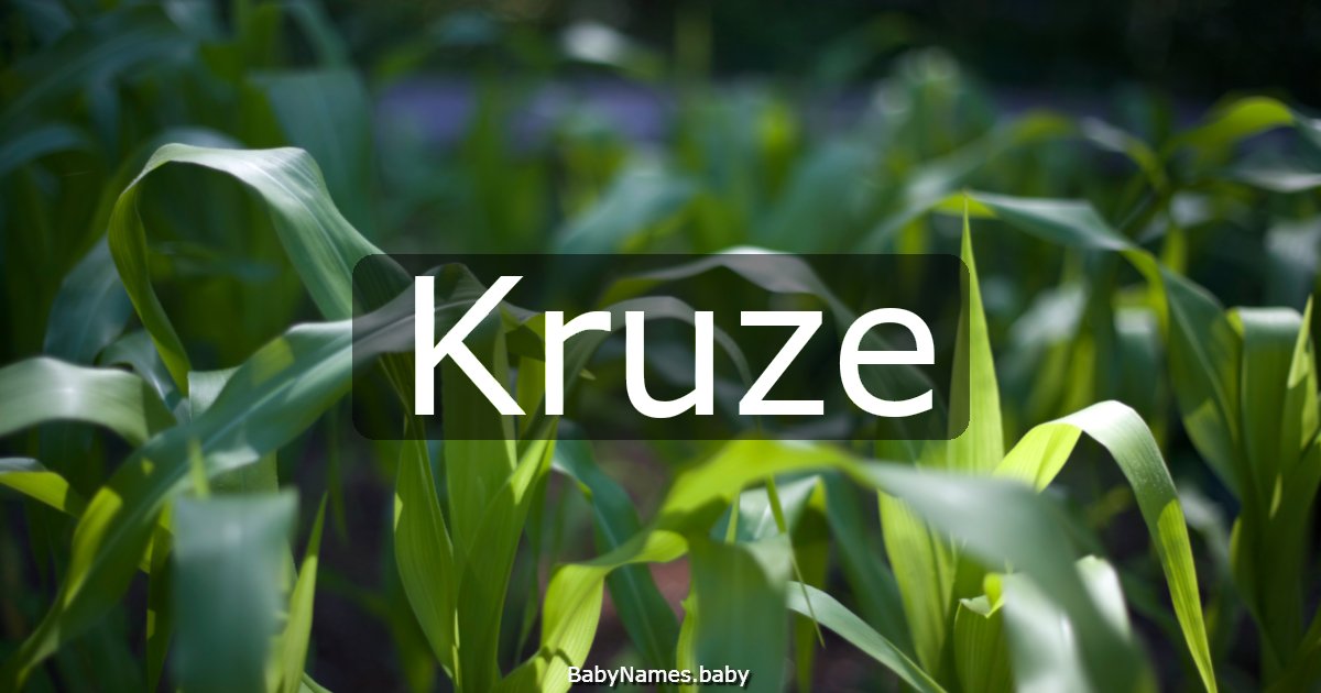 Kruze