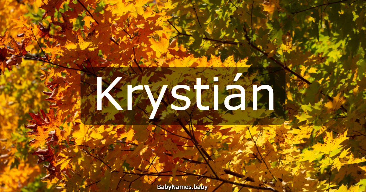 Krystián