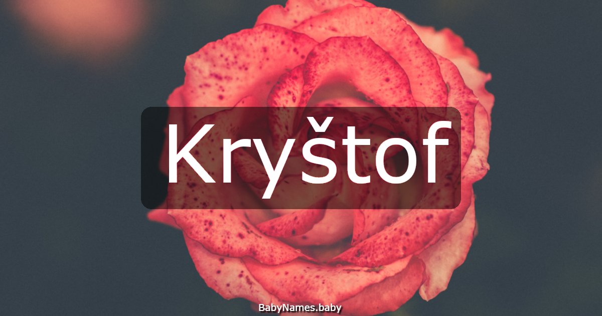 Kryštof