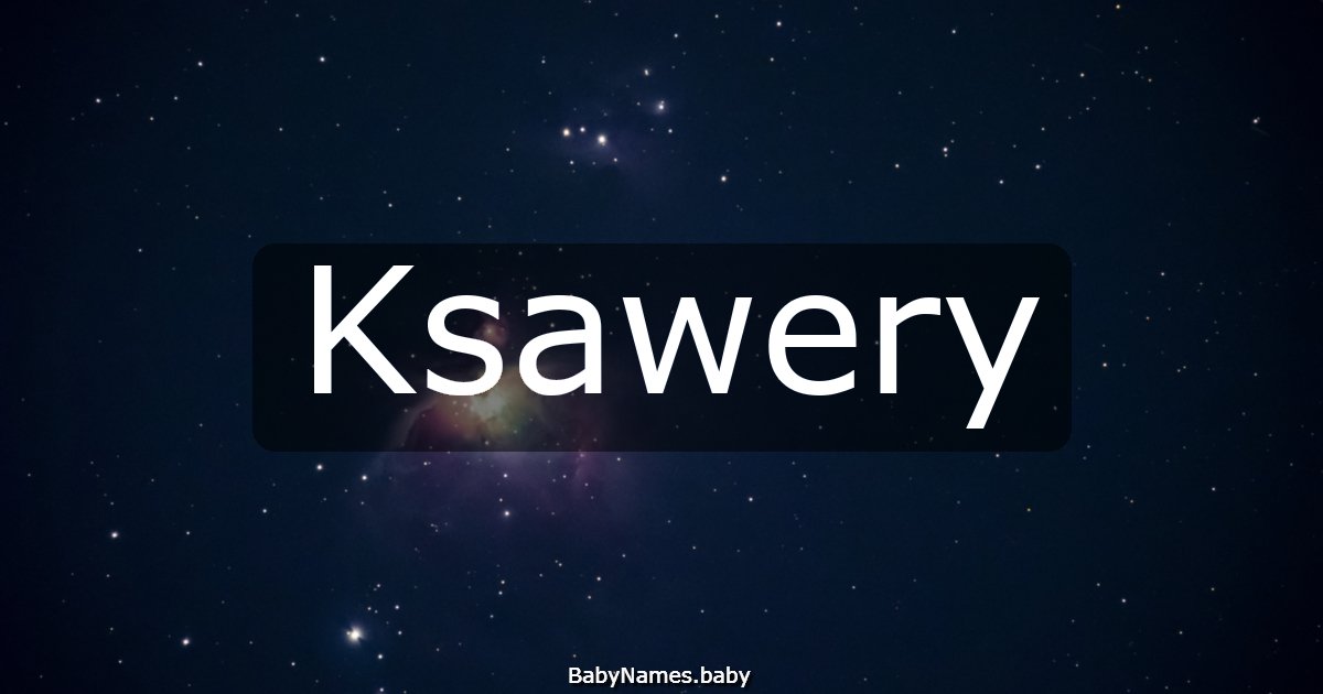 Ksawery