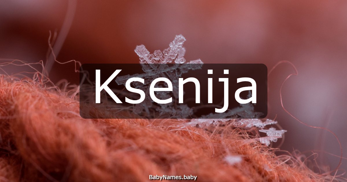 Ksenija