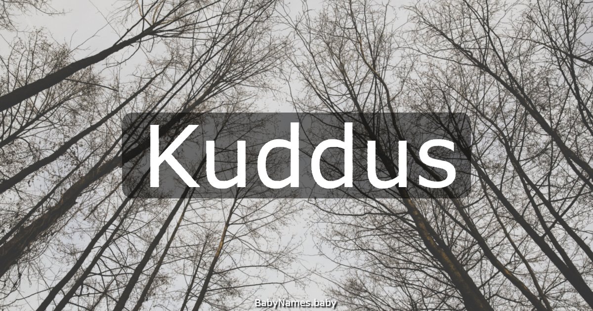 Kuddus