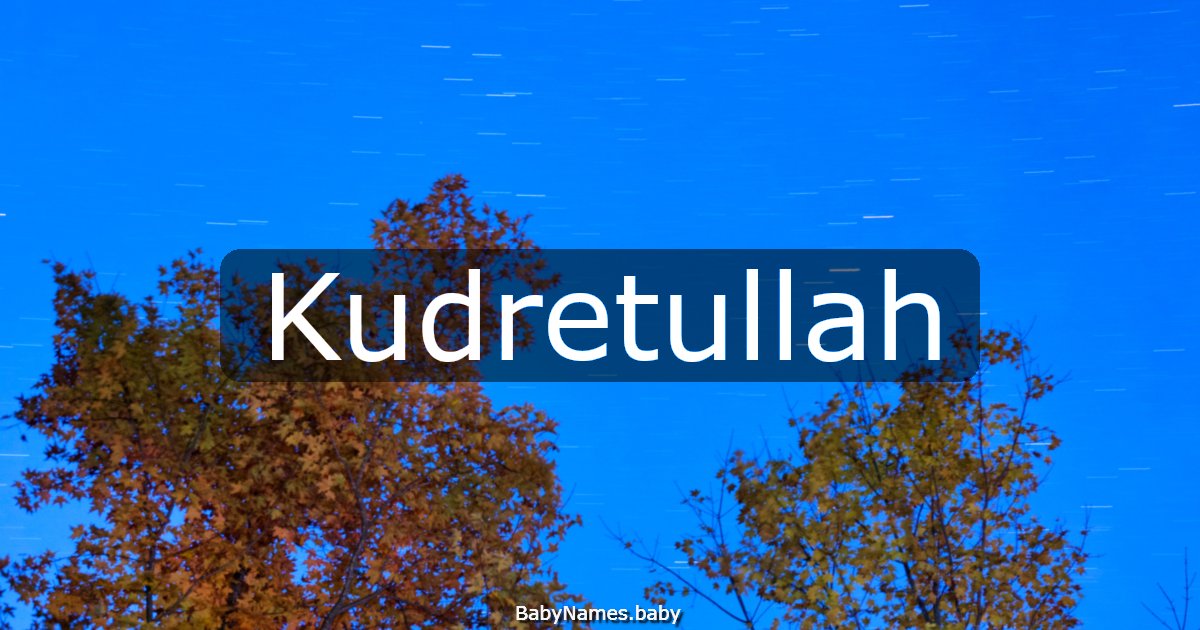 Kudretullah
