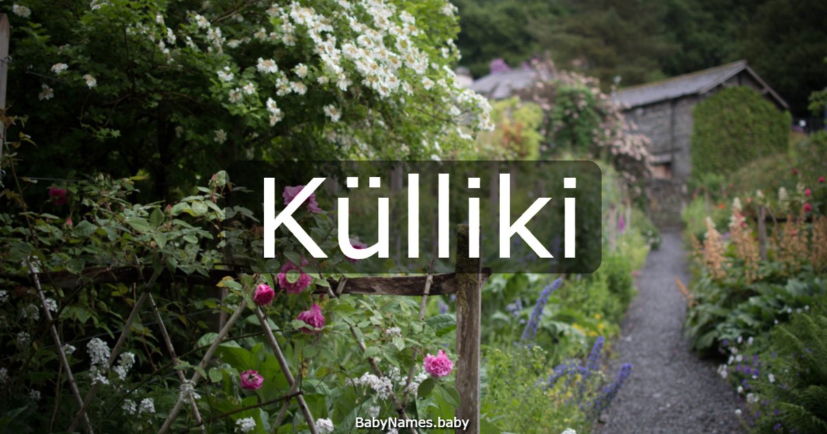 Külliki
