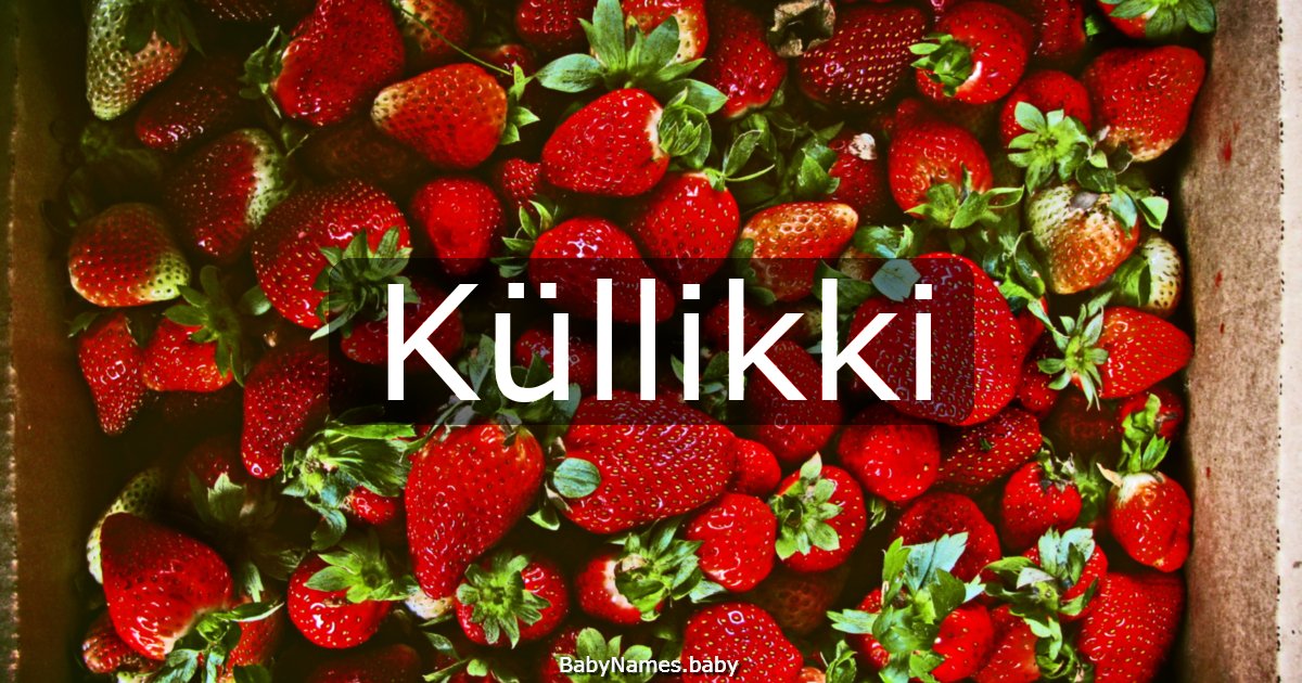 Küllikki