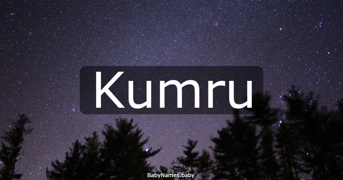 Kumru