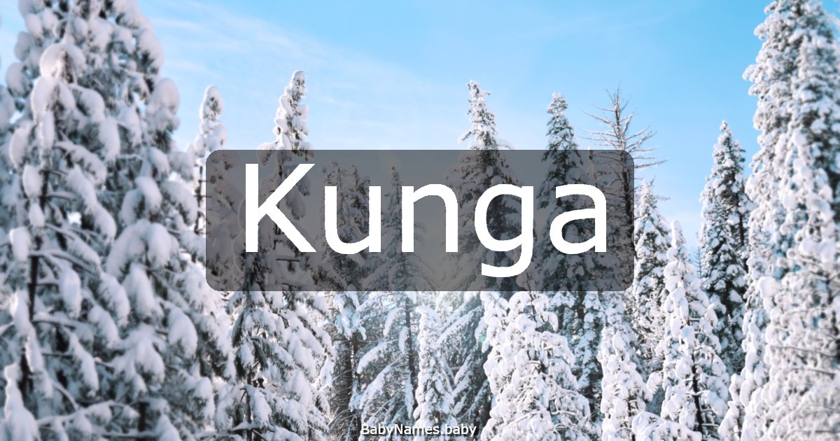 Kunga