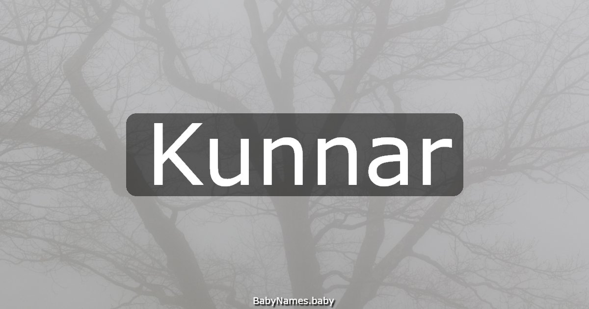 Kunnar