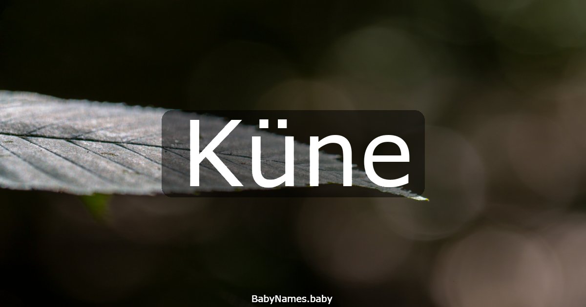 Küne