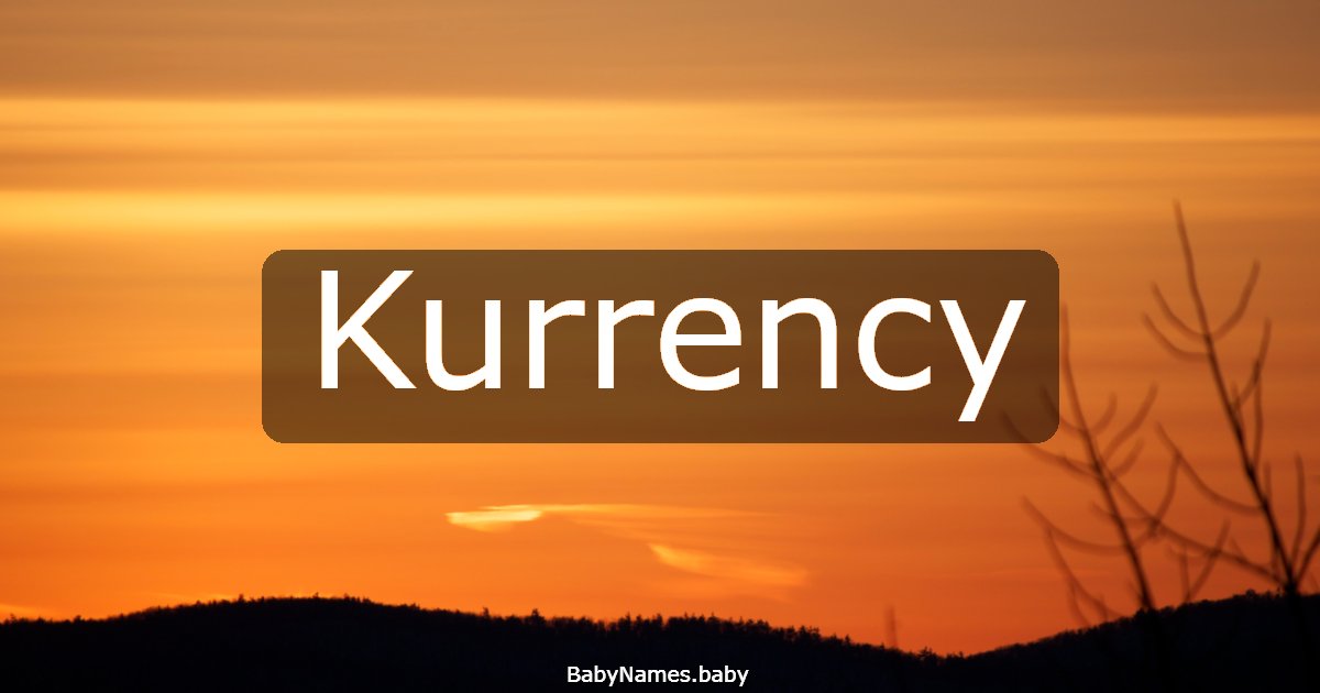 Kurrency