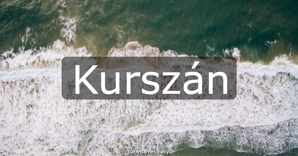 Kurszán