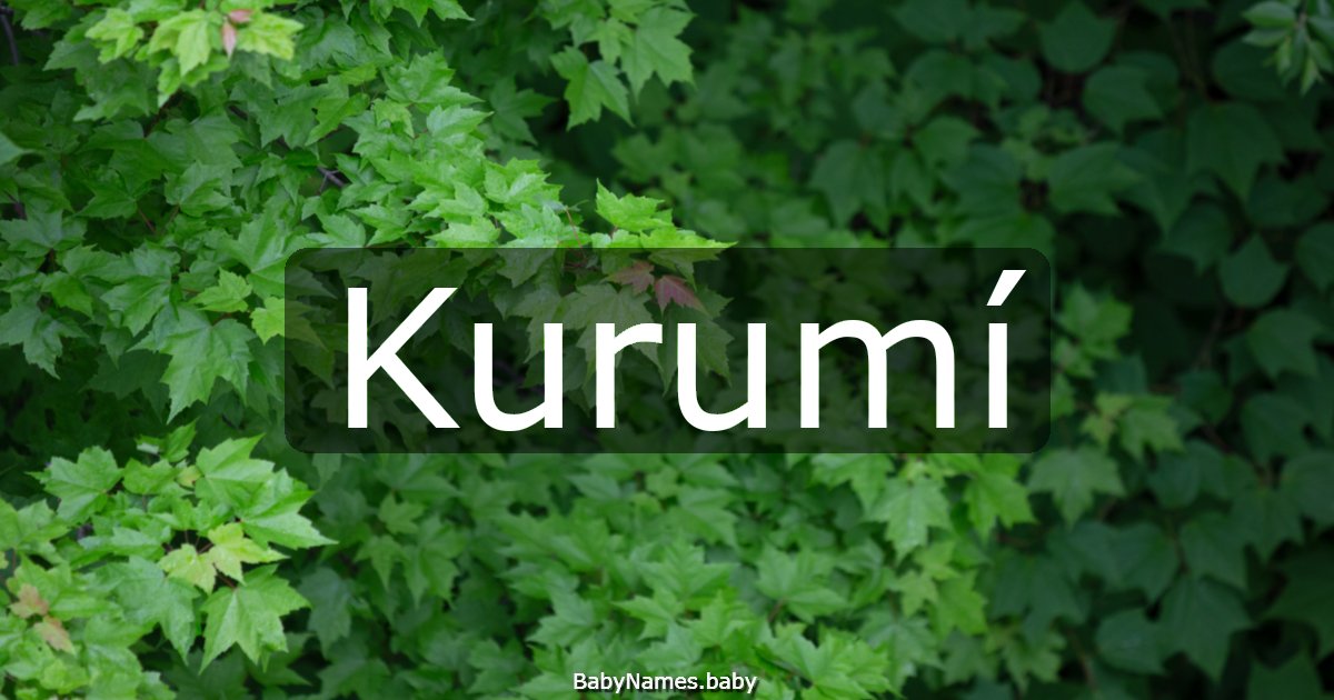 Kurumí