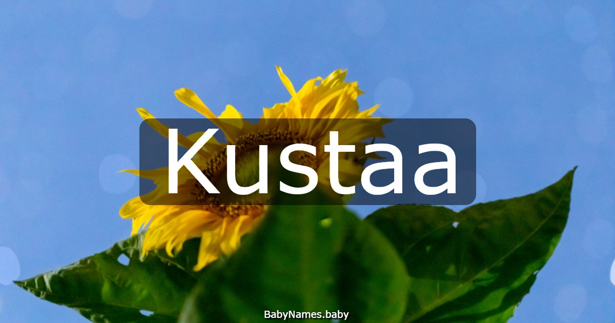 Kustaa
