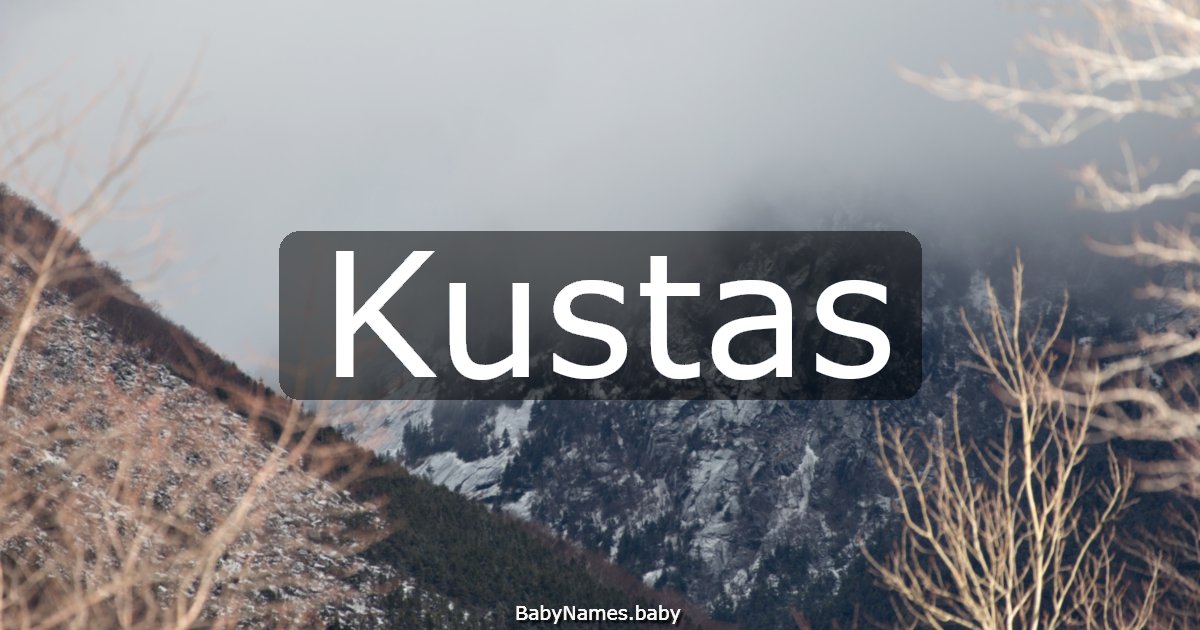 Kustas