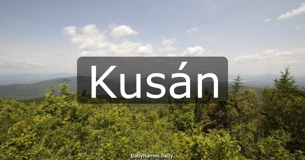 Kusán
