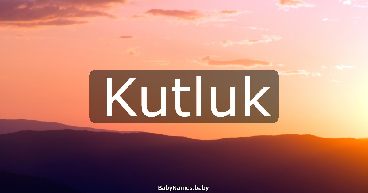 Kutluk