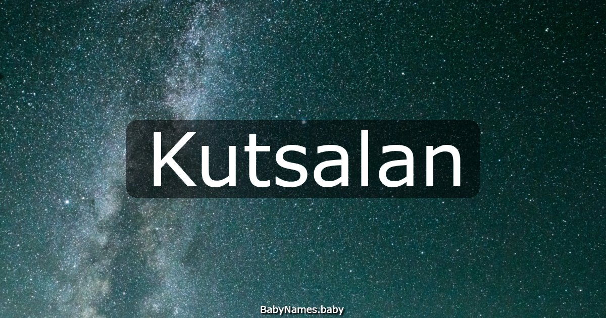 Kutsalan