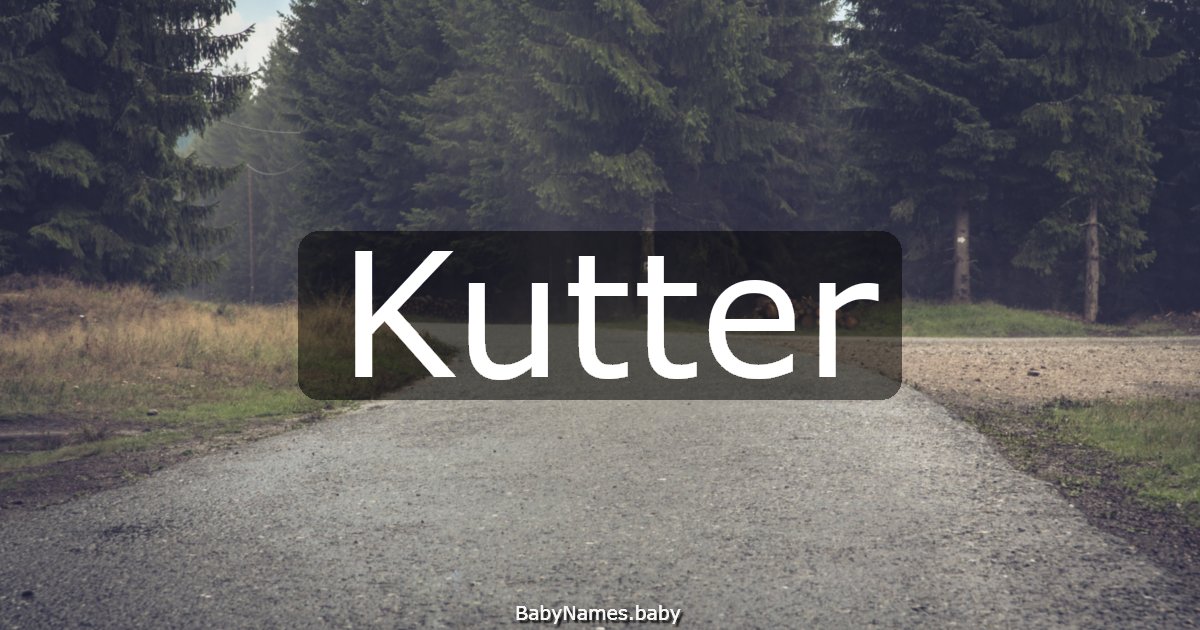 Kutter