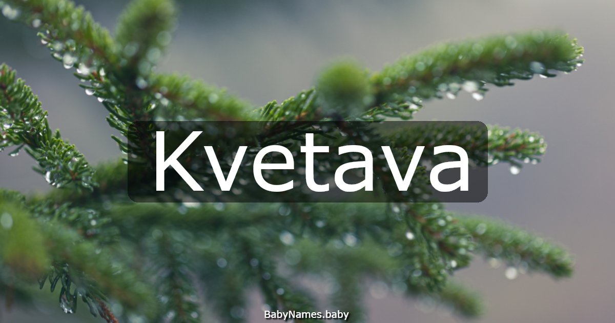 Kvetava