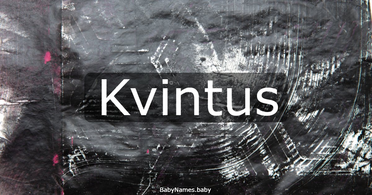 Kvintus