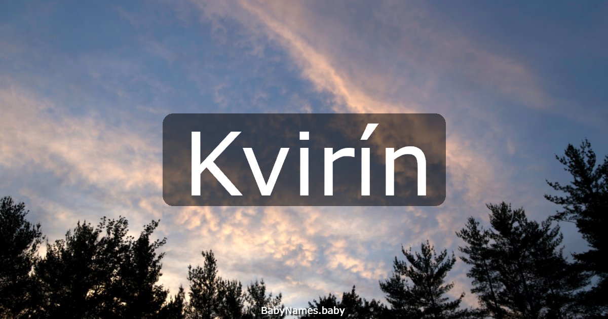 Kvirín