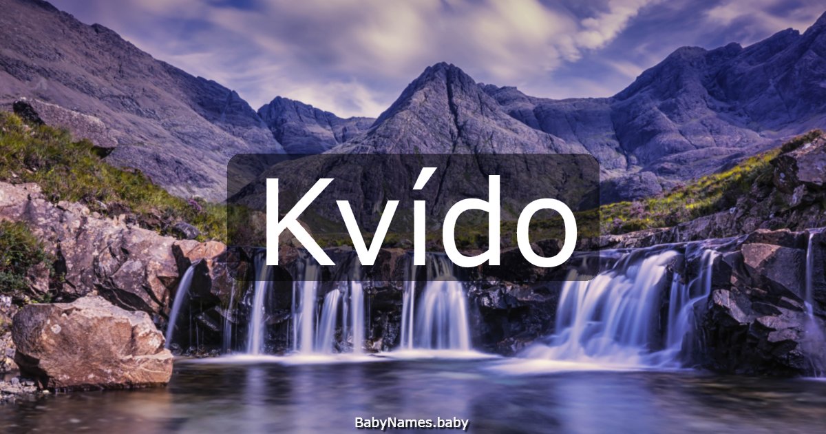Kvído