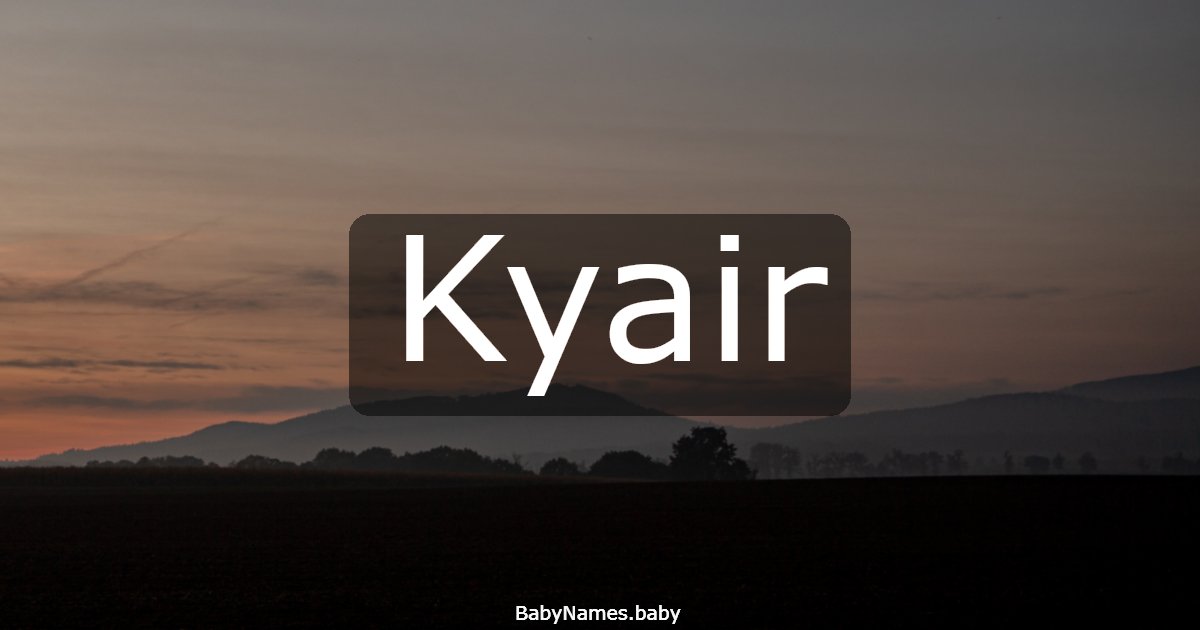 Kyair
