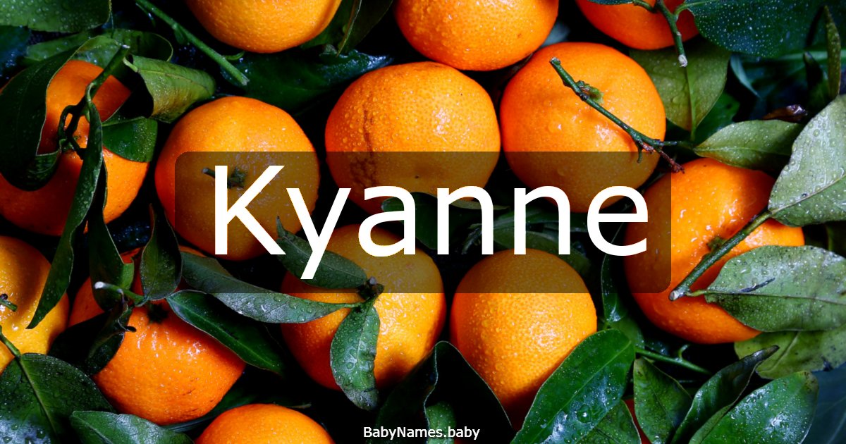 Kyanne