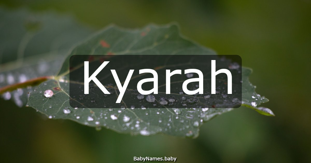 Kyarah