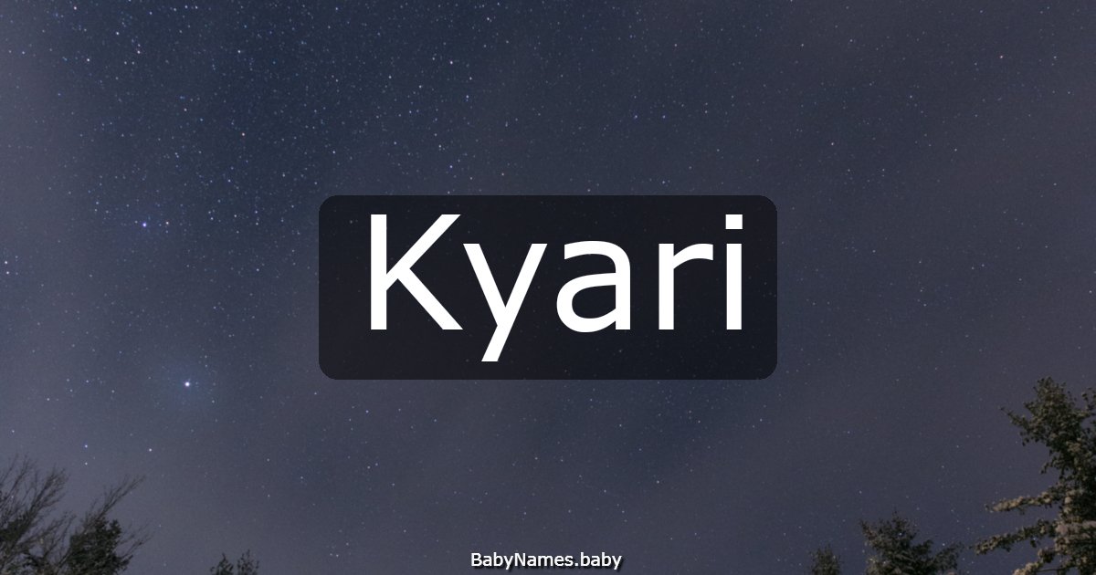 Kyari