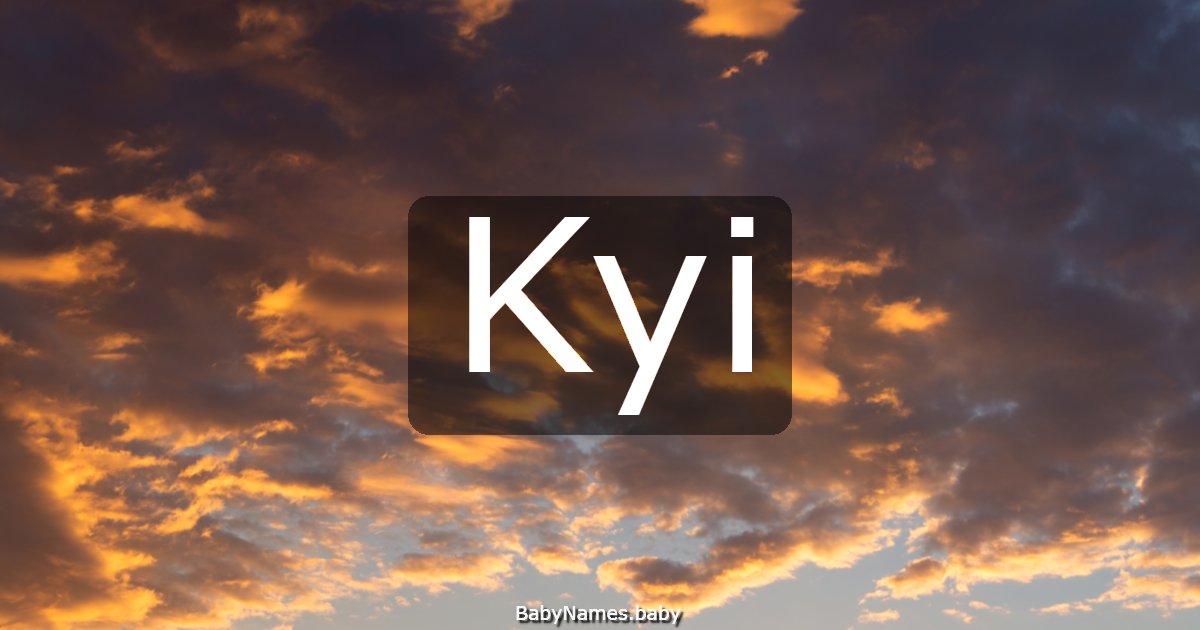 Kyi