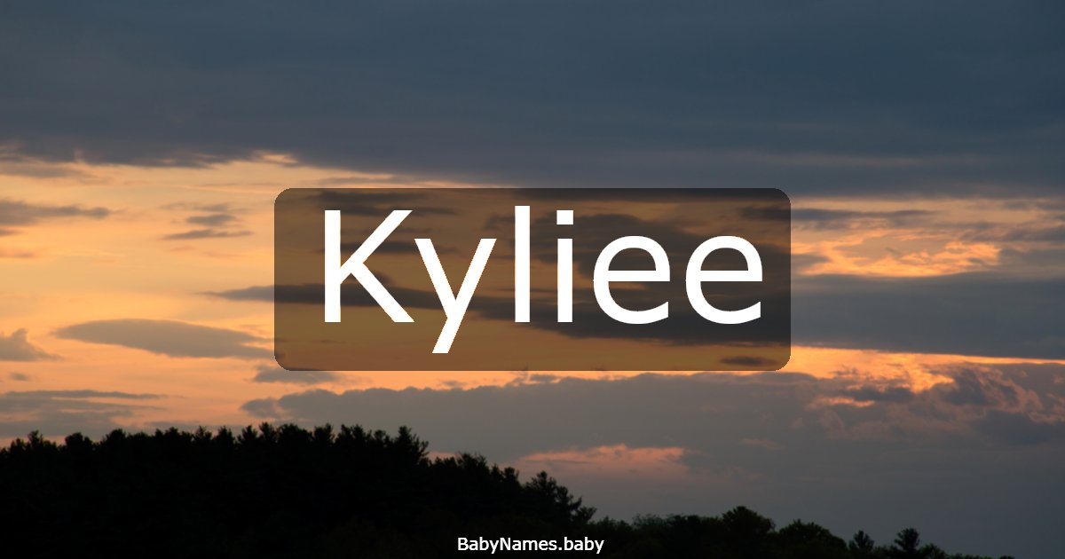 Kyliee