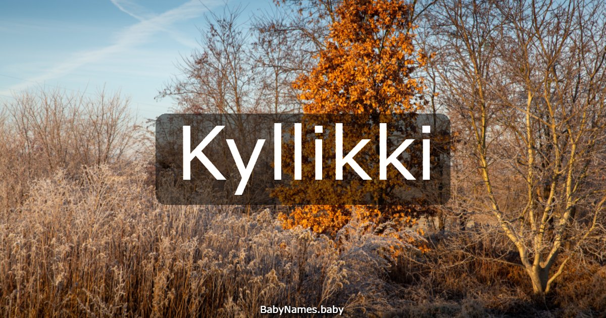 Kyllikki