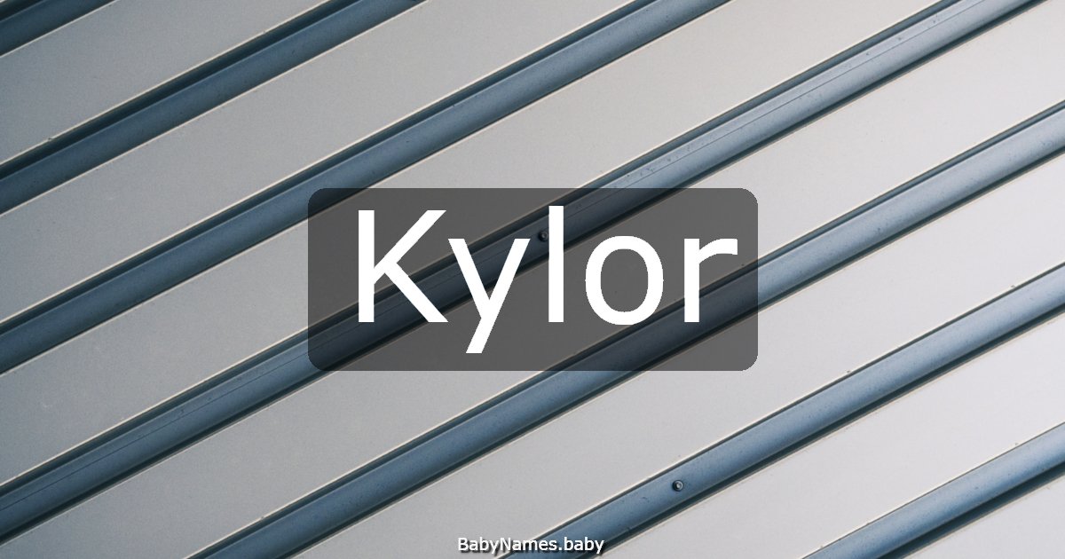 Kylor