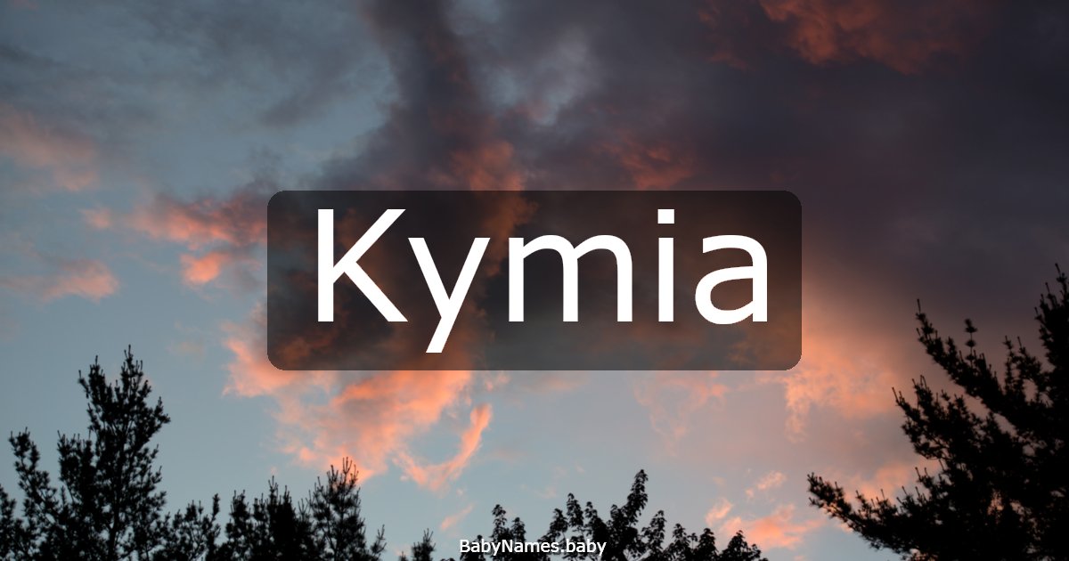 Kymia