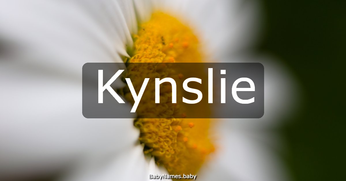 Kynslie
