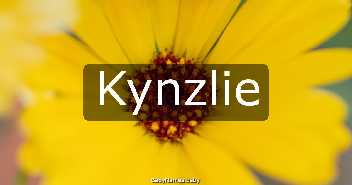 Kynzlie