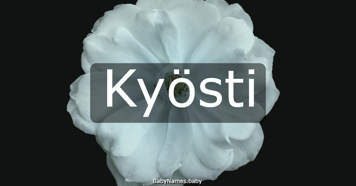 Kyösti