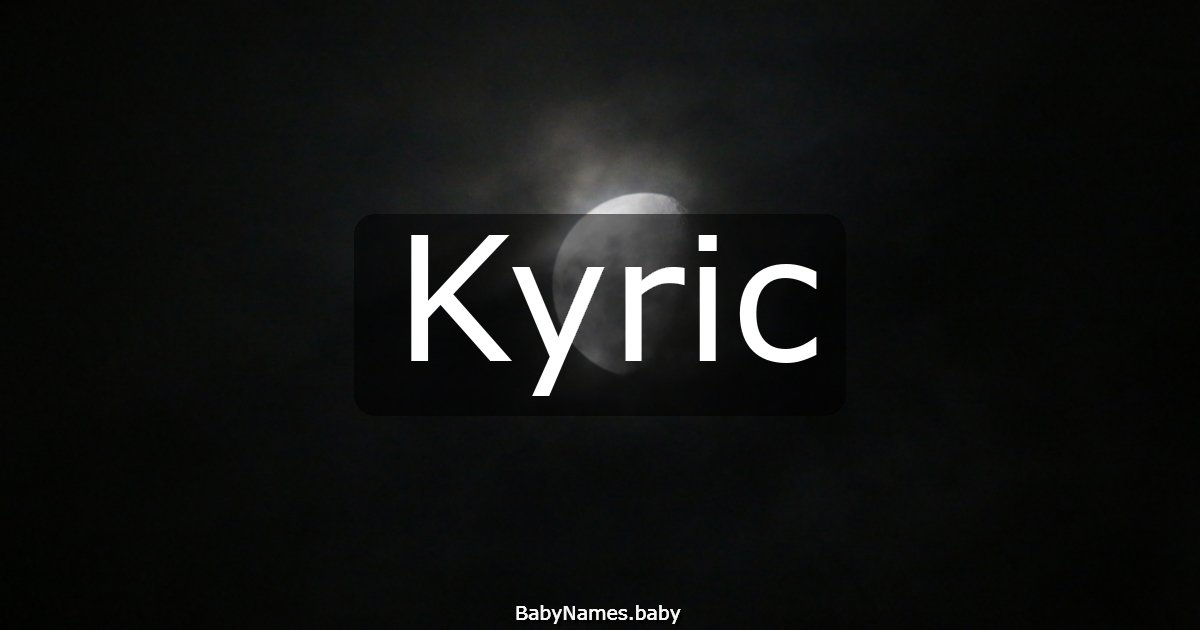 Kyric
