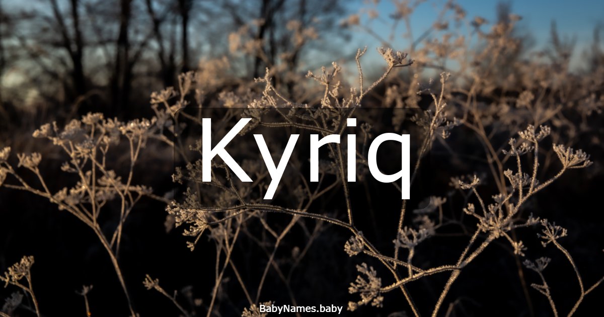 Kyriq