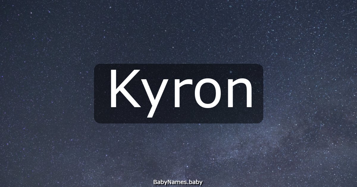 Kyron
