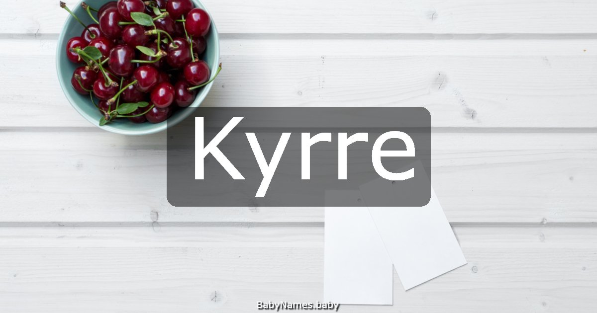 Kyrre