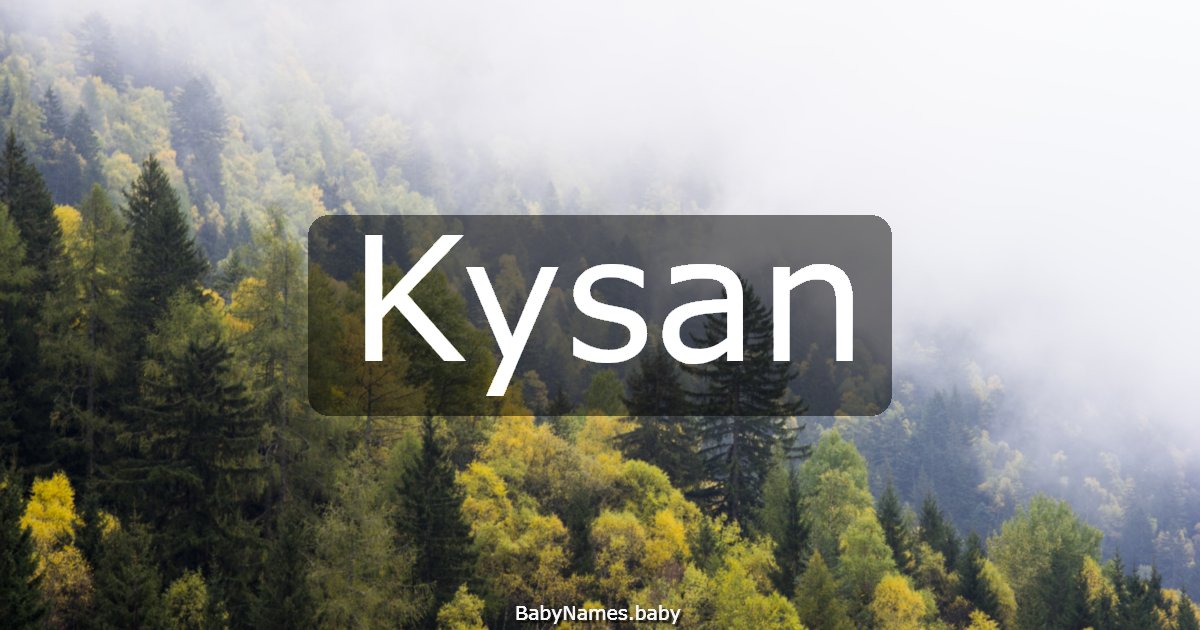 Kysan