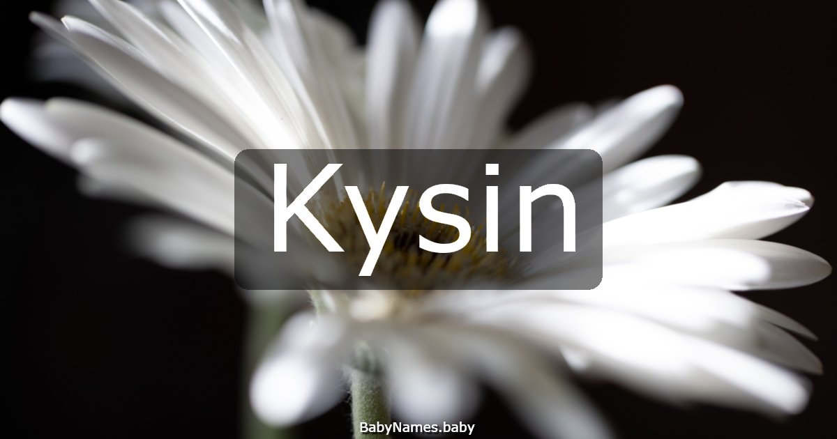 Kysin