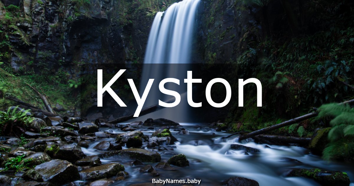 Kyston